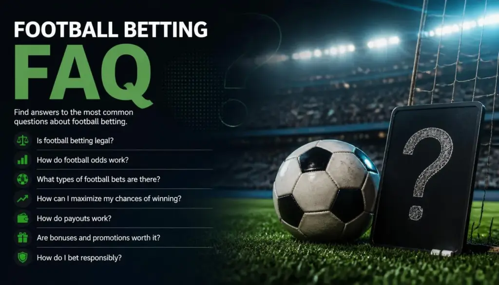 Football betting faq illustration