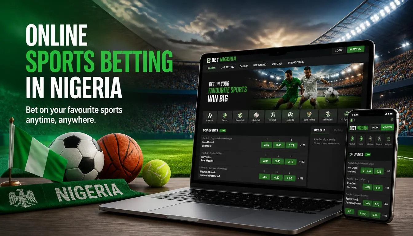 Sports betting illustration